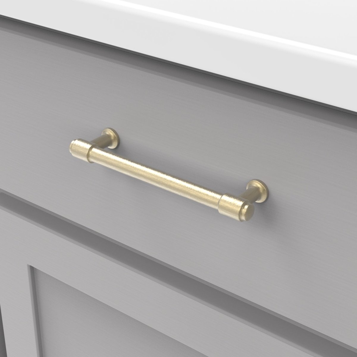 Cabinet Pull 5-1/16 Inch (128mm) Center to Center - Hickory Hardware