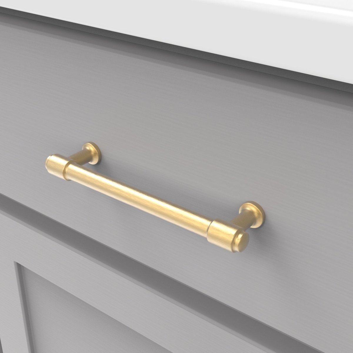 Cabinet Pull 5-1/16 Inch (128mm) Center to Center - Hickory Hardware