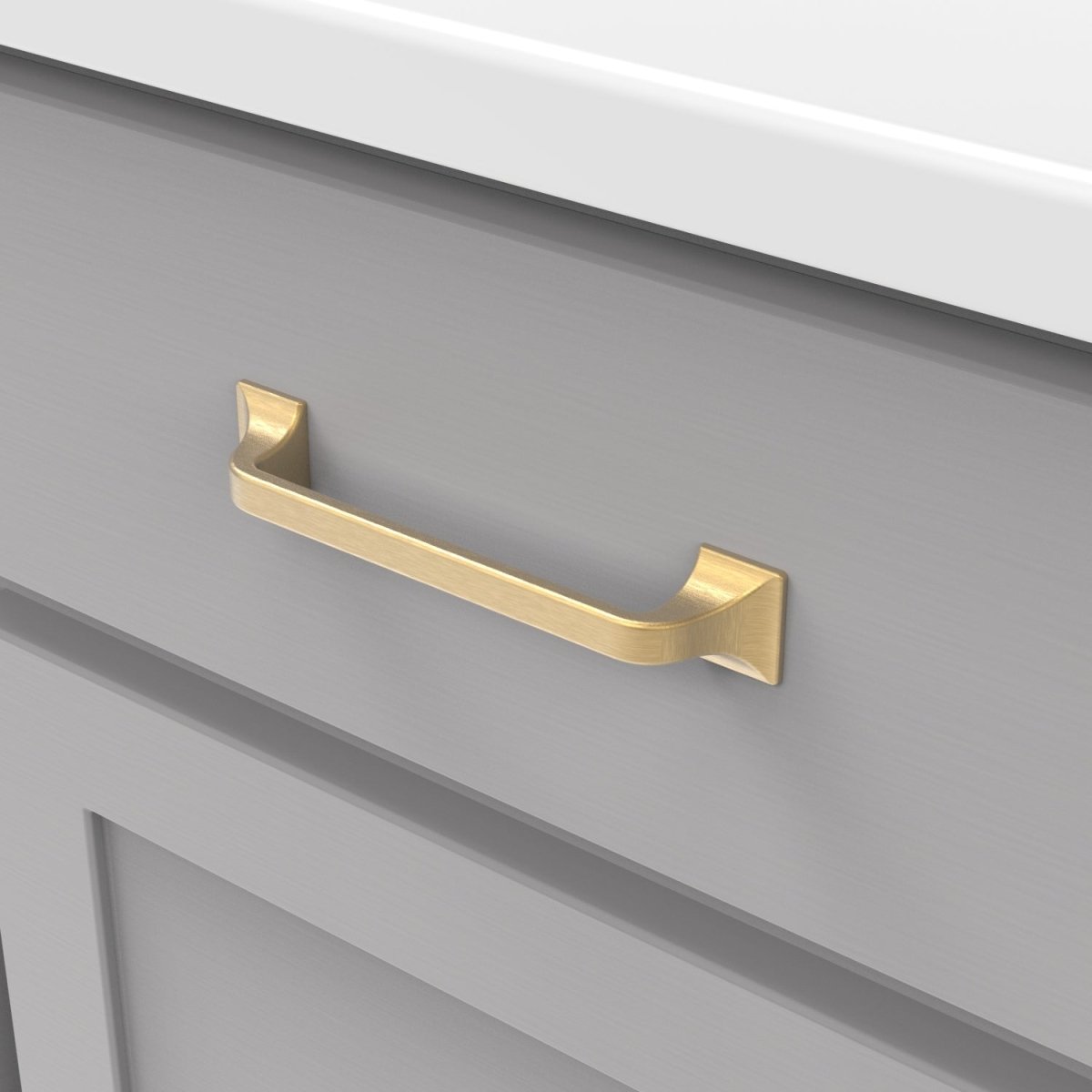 Cabinet Pull 5-1/16 Inch (128mm) Center to Center - Hickory Hardware