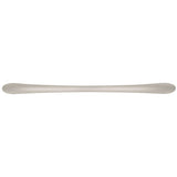 Cabinet Pull 5-1/16 Inch (128mm) Center to Center in Satin Nickel - Metropolis Collection