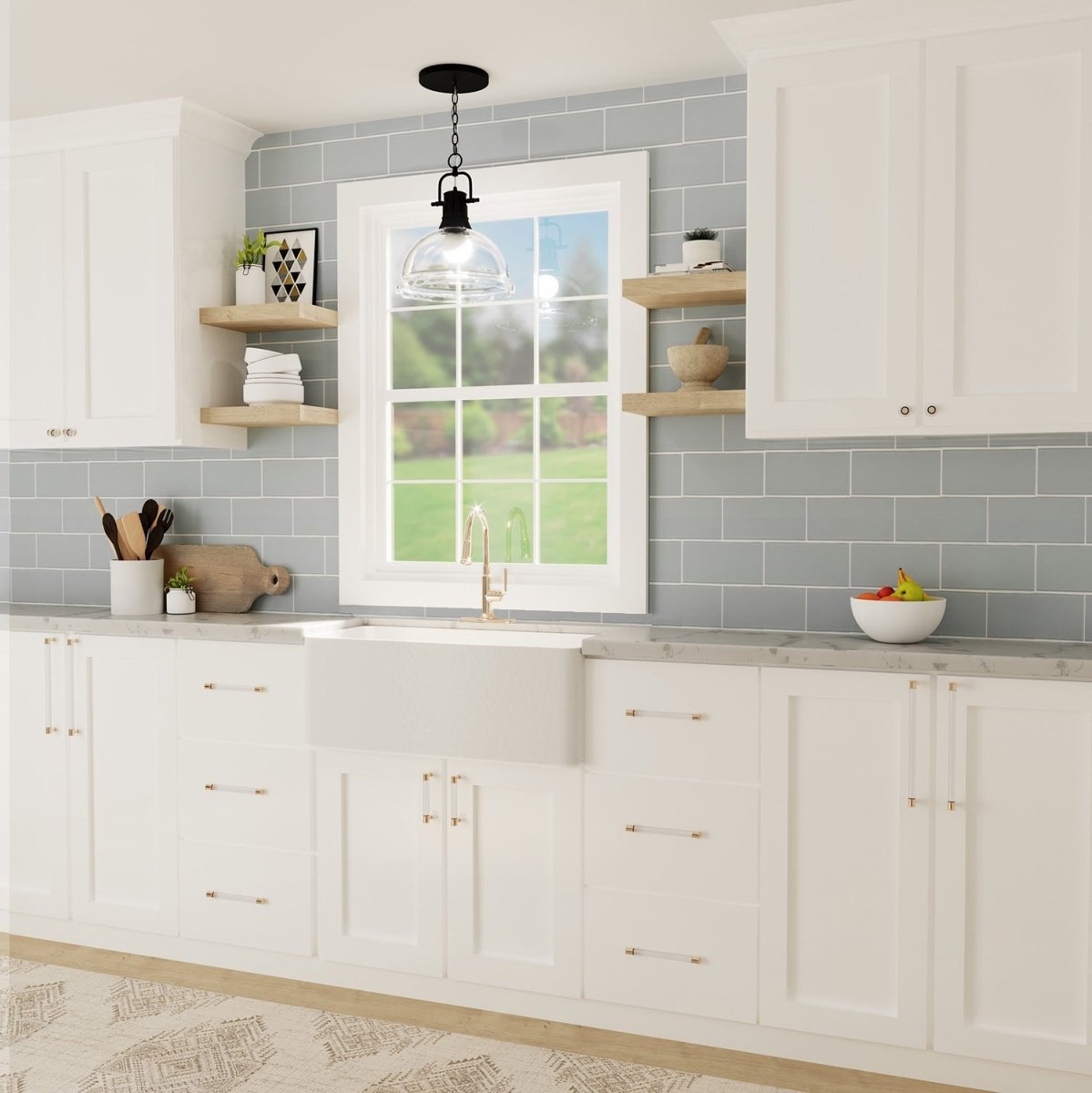 Cabinet Pull 5-1/16 Inch (128mm) Center to Center - Midway Collection