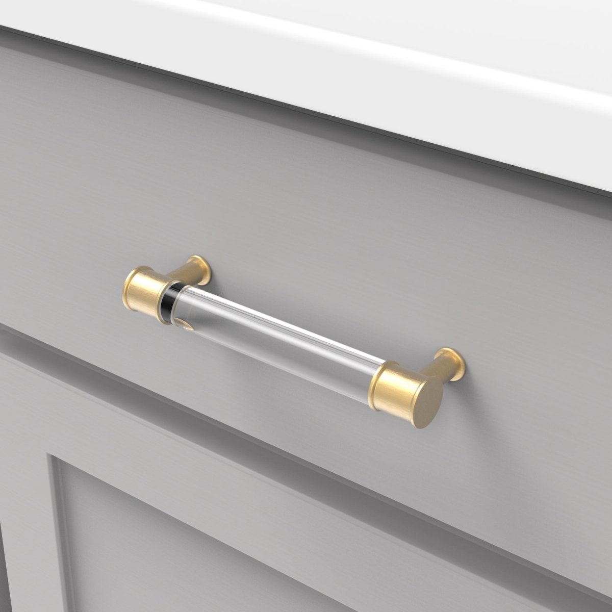 Cabinet Pull 5-1/16 Inch (128mm) Center to Center - Midway Collection