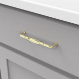 Cabinet Pull 5-1/16 Inch (128mm) Center to Center - Williamsburg Collection