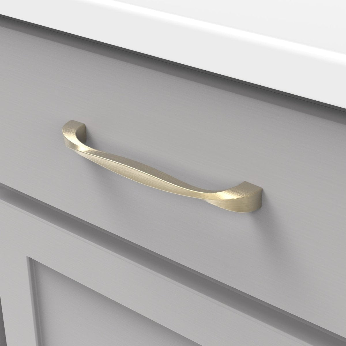 Cabinet Pull 6-5/16 Inch (160mm) Center to Center - Hickory Hardware
