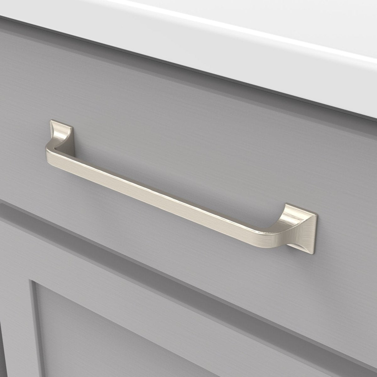 Cabinet Pull 7-9/16 Inch (192mm) Center to Center - Hickory Hardware