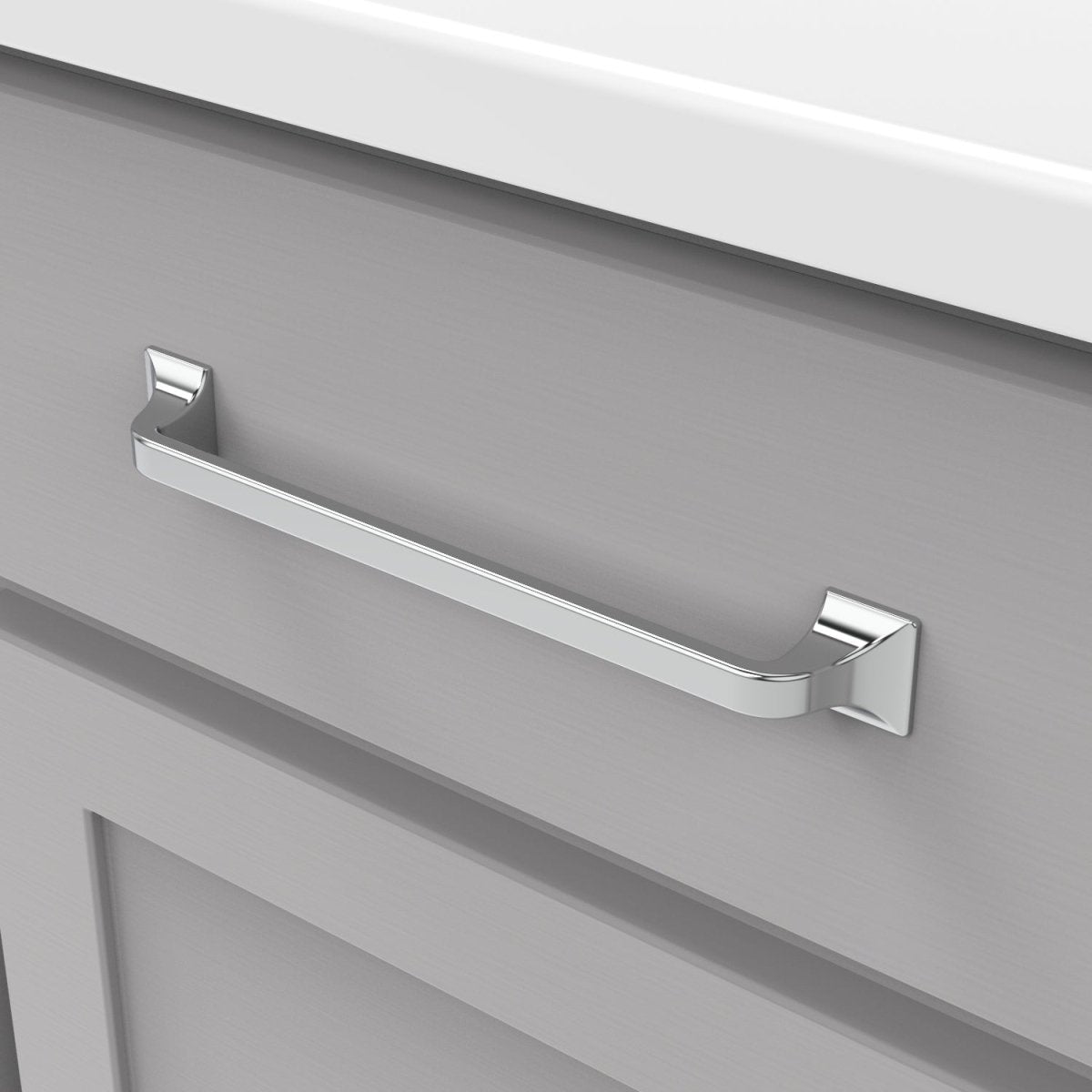 Cabinet Pull 7-9/16 Inch (192mm) Center to Center - Hickory Hardware