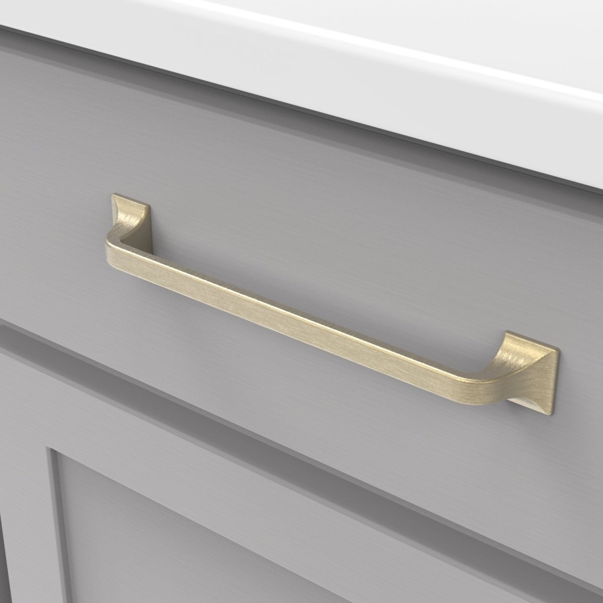 Cabinet Pull 7-9/16 Inch (192mm) Center to Center - Hickory Hardware