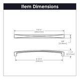Cabinet Pull 8-13/16 Inch (224mm) Center to Center