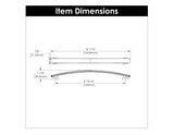 Cabinet Pull - 8-13/16 Inch (224mm) Center to Center - Hickory Hardware