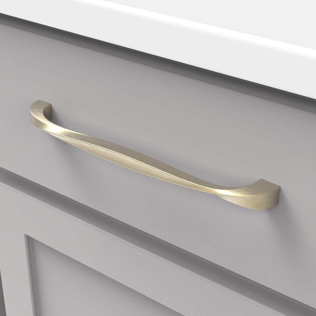 Cabinet Pull 8-13/16 Inch (224mm) Center to Center - Hickory Hardware