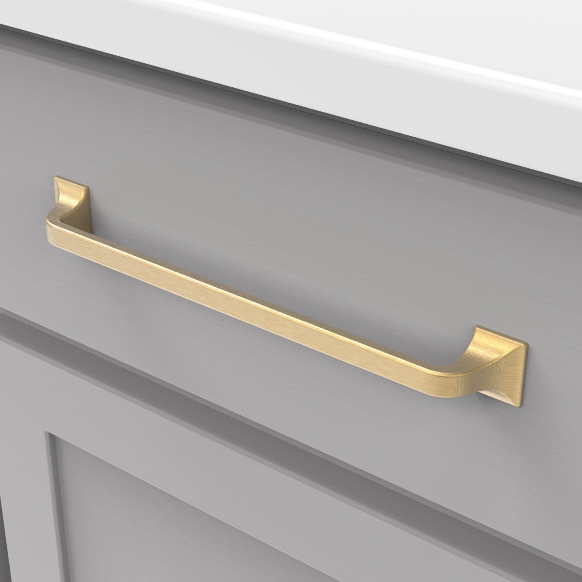 Cabinet Pull 8-13/16 Inch (224mm) Center to Center - Hickory Hardware