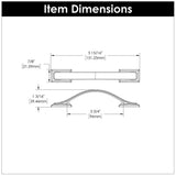 Cabinet Pulls 3-3/4 Inch (96mm) Center to Center - Hickory Hardware