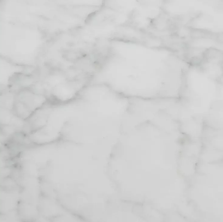 Carrara White Marble Rectangular Bathroom Vanity Sink Top