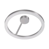 Ceiling Lamp, Circle Shade Led Round Shade Ceiling Lights for Bedroom Hallway,  31W, 3000K, 1285LM, Simple Close to Ceiling Fixtures, Dimmable, Aluminum Body Finish