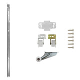 Center Undermount Drawer Slides Mono Rail 3/4 Extension Cadmium - Hickory Hardware