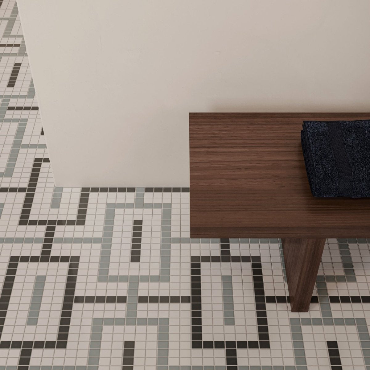 Chain Soho Dawn Blend Matte Glazed Porcelain Mosaic