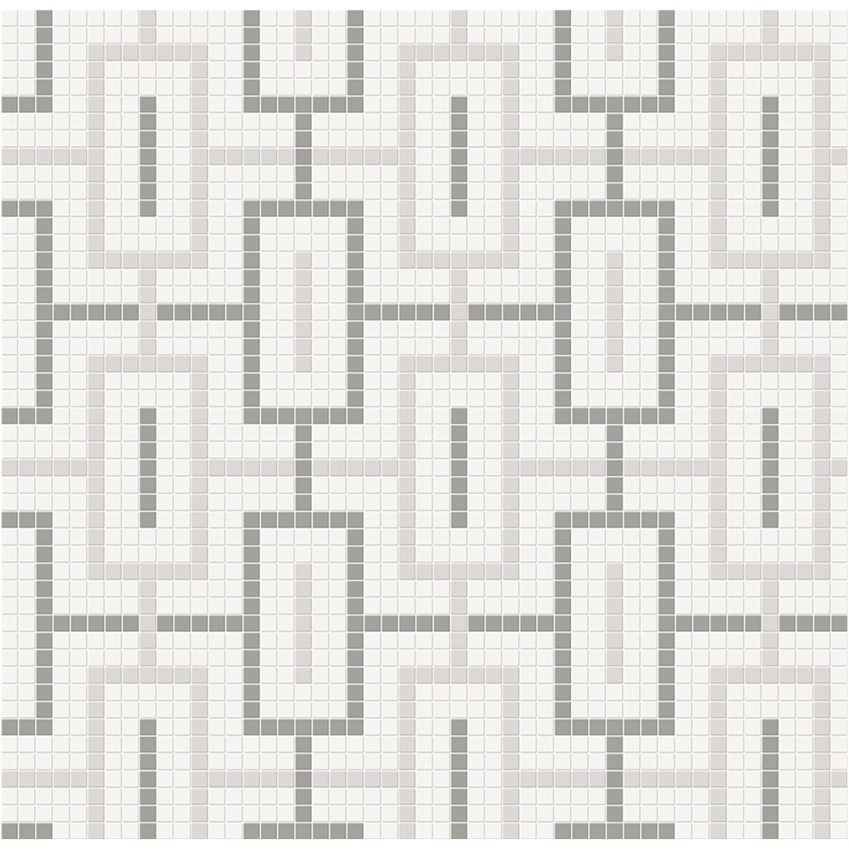 Chain Soho Evening Blend Matte Glazed Porcelain Mosaic