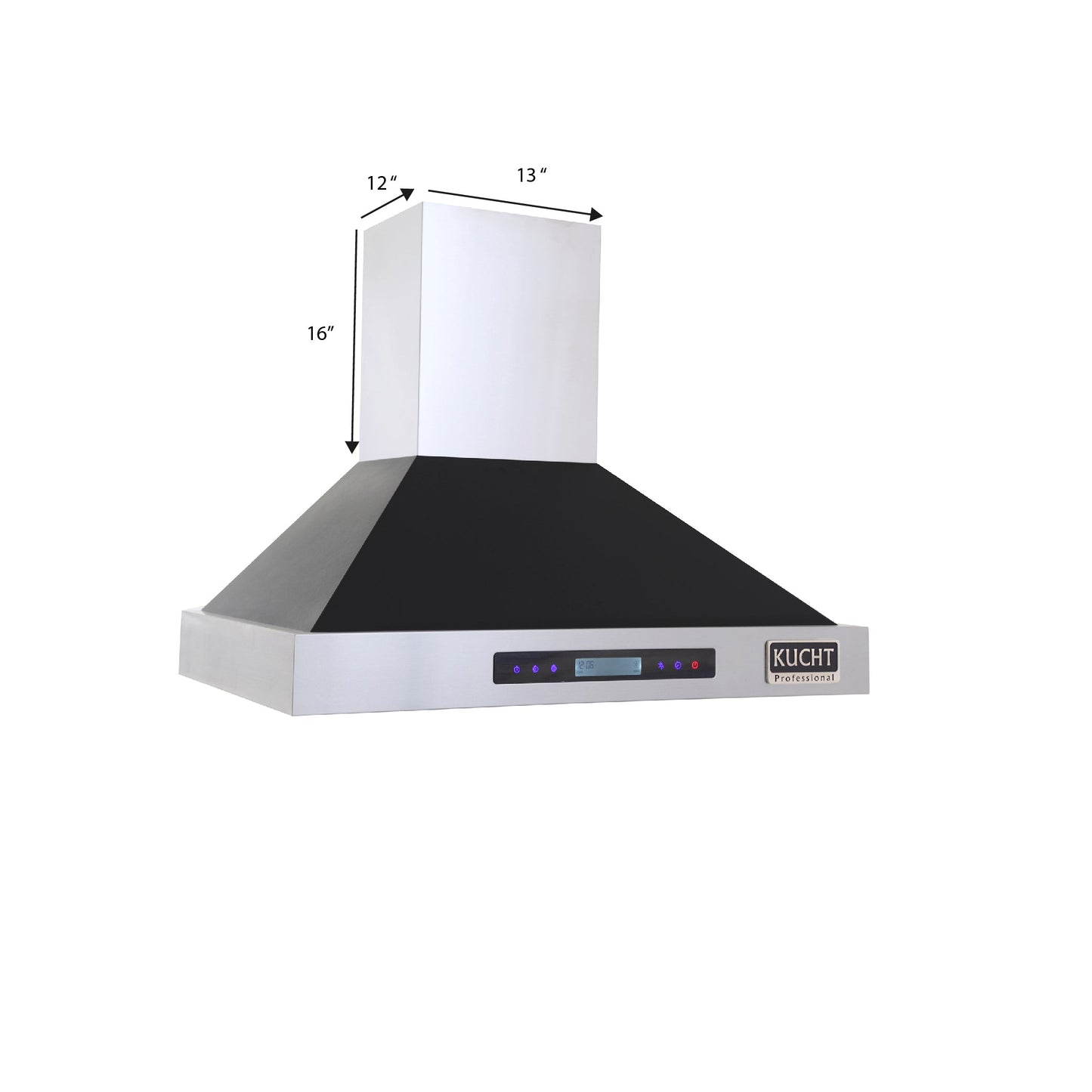 KUCHT Professional 36 in. Wall Mounted Range Hood 900CFM