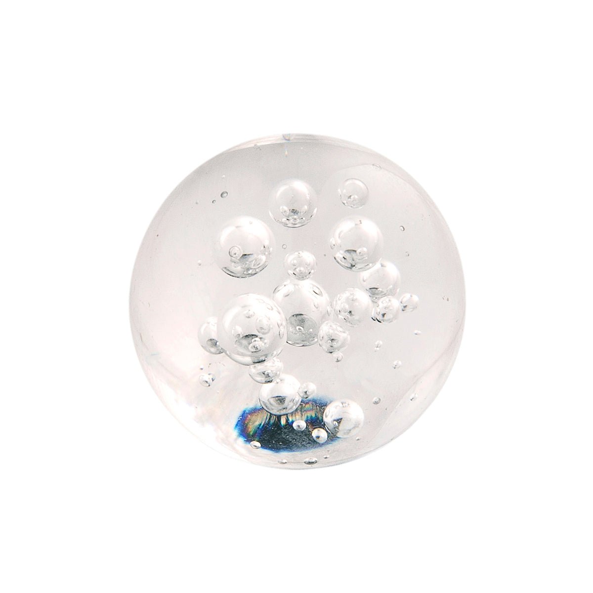 Chrome Knob 1-1/4 Inch Diameter - Crystal Palace Collection