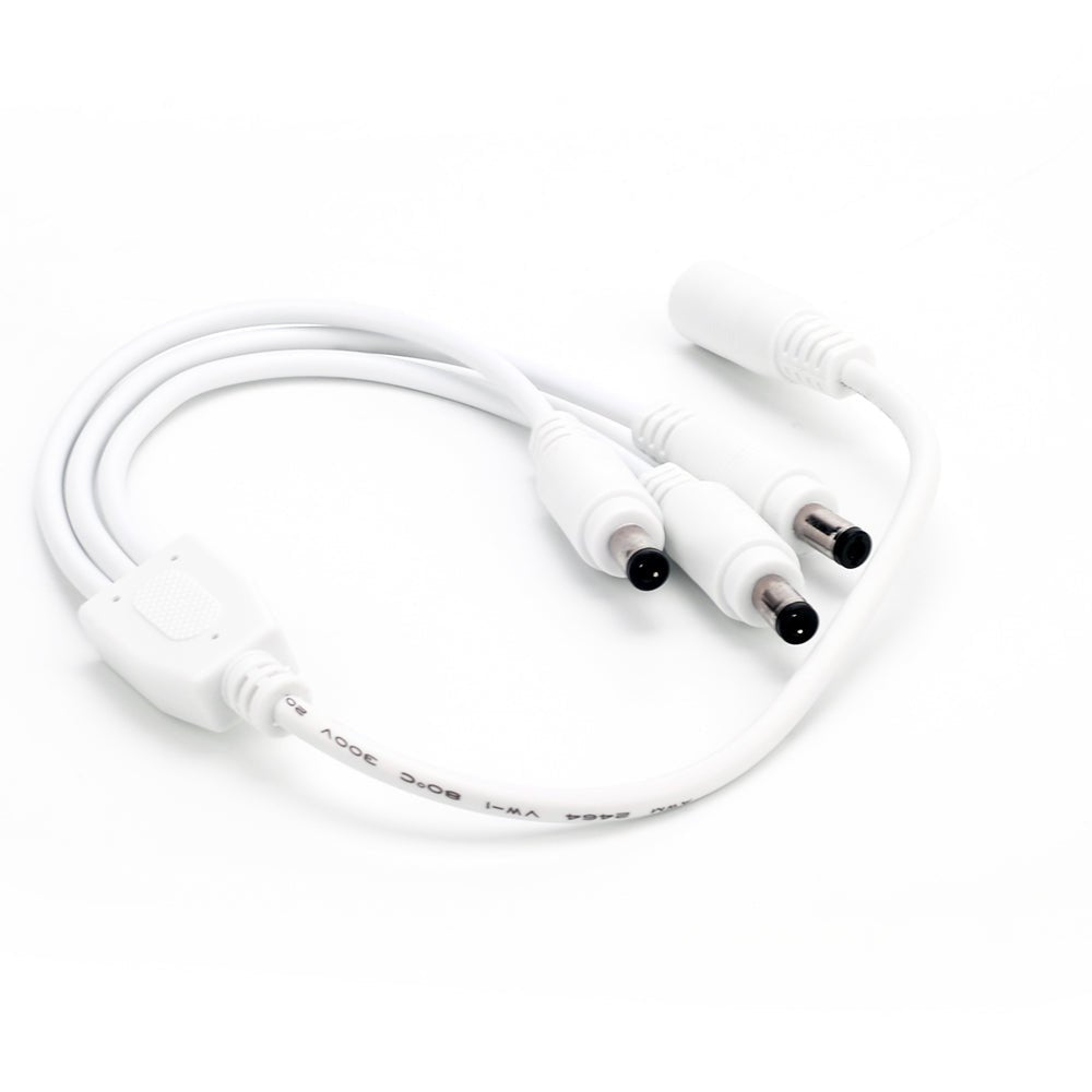Compact Power Supply 1 to 3 Splitter Cable