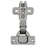 Concealed Hinge Full Overlay Frameless Self-Close in Polished Nickel - Hickory Hardware