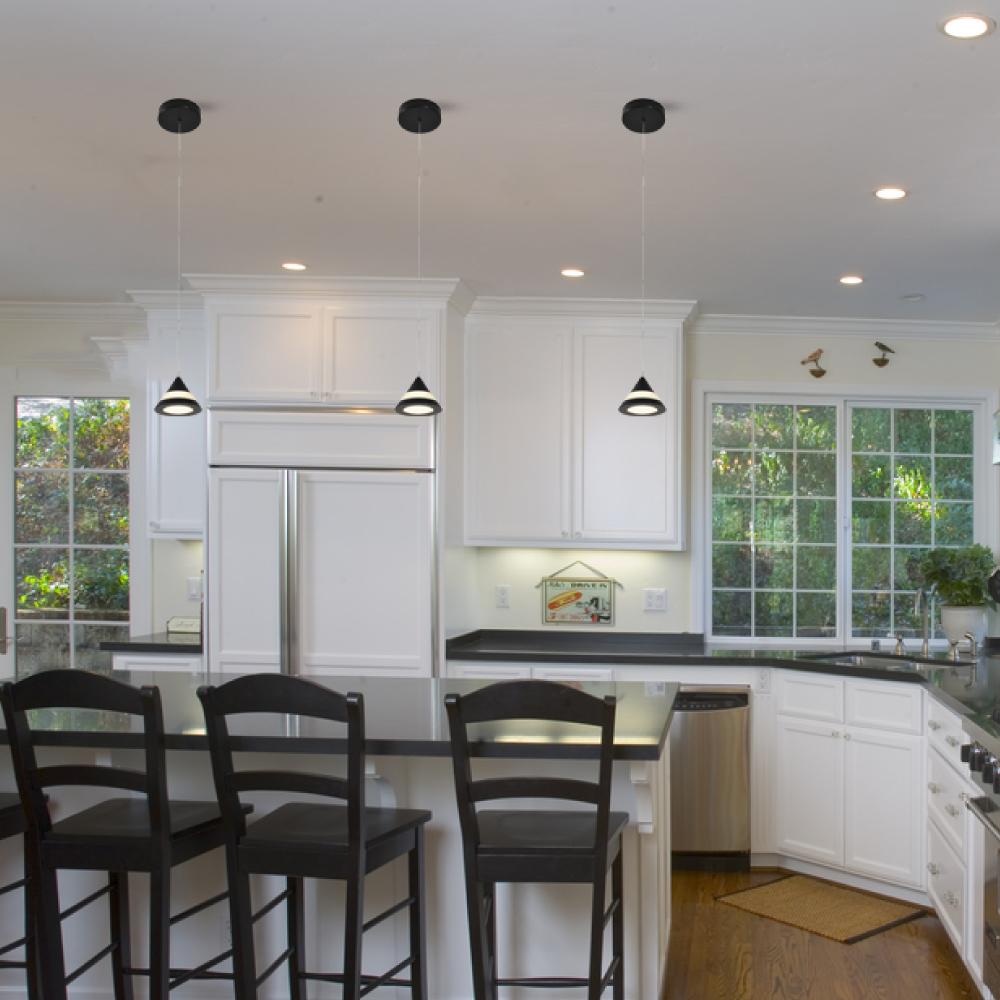 Cone Pendant Lighting, 5W, 3000K (Warm White), Dimmable, Hanging Lights,