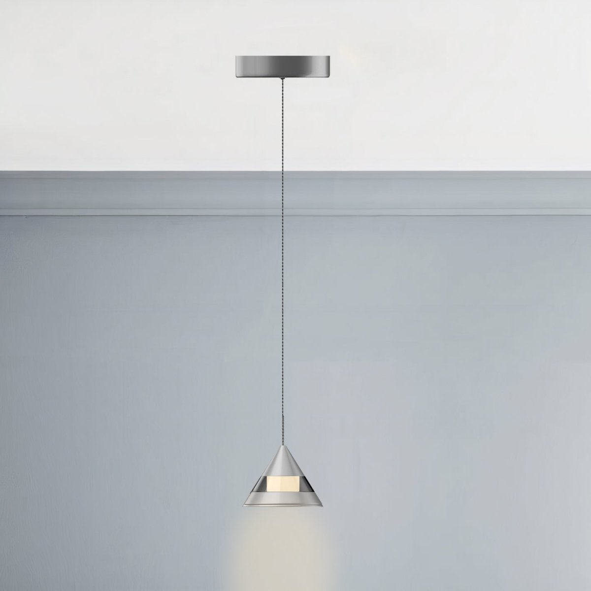 Cone Pendant Lighting, 5W, 3000K (Warm White), Dimmable, Hanging Lights,