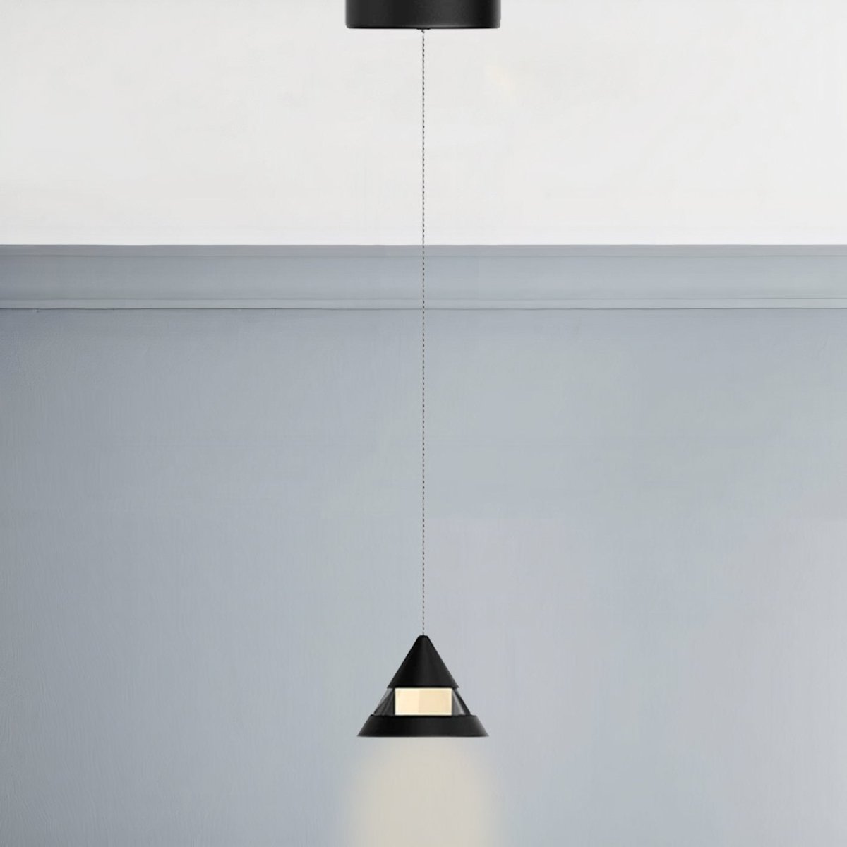 Cone Pendant Lighting, 5W, 3000K (Warm White), Dimmable, Hanging Lights,