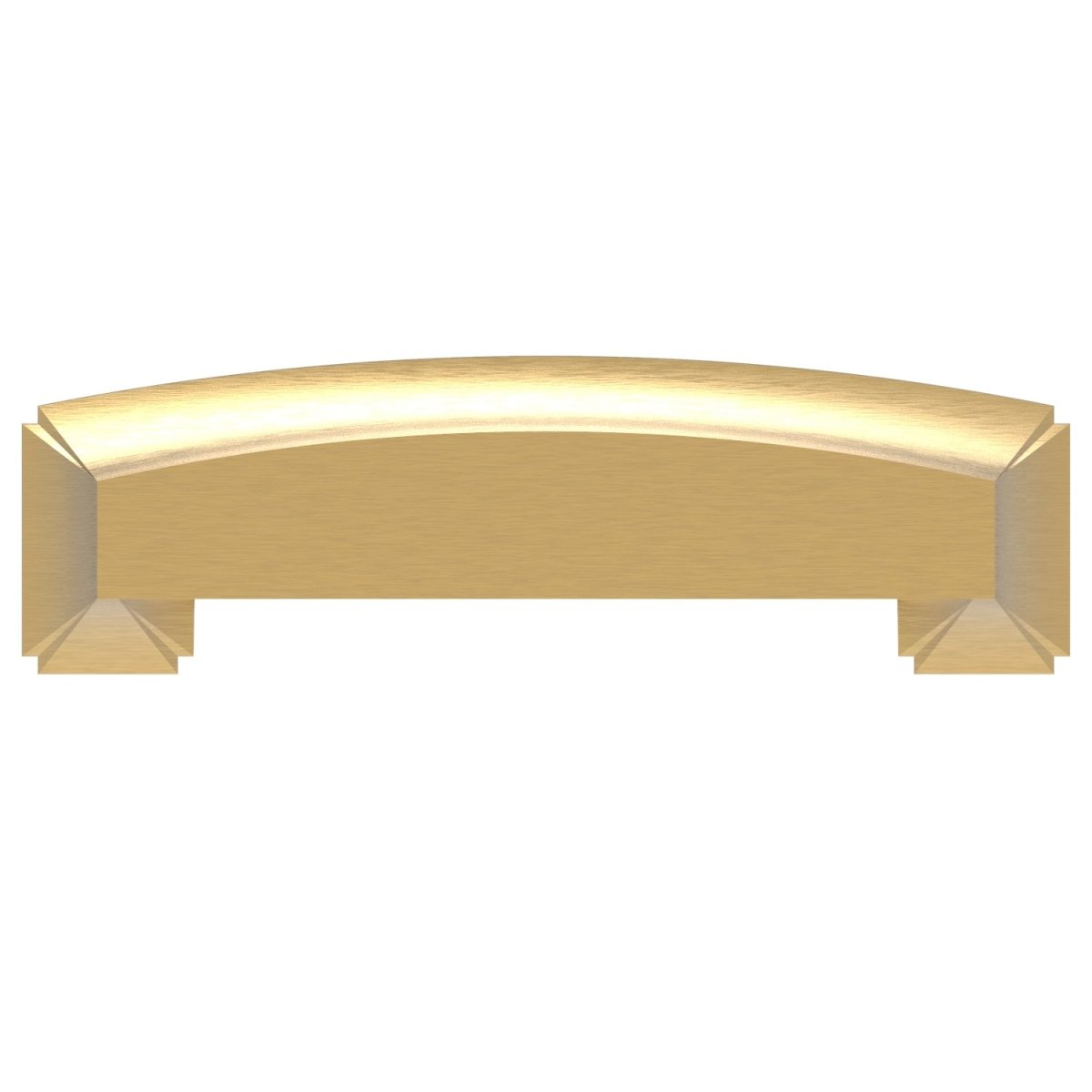 Cup Pull 3 Inch, 3-3/4 Inch (96mm) & 5-1/16 Inch (128mm) Center to Center - Hickory Hardware - Bridges Collection -