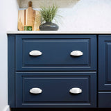 Cup Pull 3 Inch & 3-3/4 Inch (96mm) Center to Center - Hickory Hardware - Veranda Collection