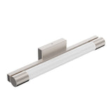 Cylinder Shape Integrated LED Bath Bar Light, 18.5 Inch/27.5 Inch, 4000K (Cool White), Dimmable, ETL Listed, Bathroom Vanity Lighting