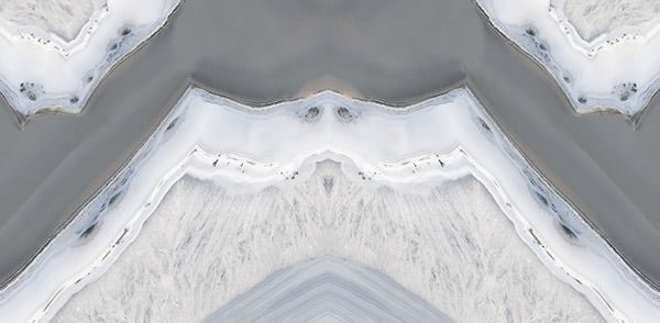 Decovita 24" x 48" Cloud Eyes Bookmatch Polished 7/16 Inch Thick (15.49 sq. ft./CTN)