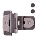 Demountable Hinge Double 3/8 Inch Inset 1/4 Inch Overlay (2 Hinges/Per Pack) - Hickory Hardware