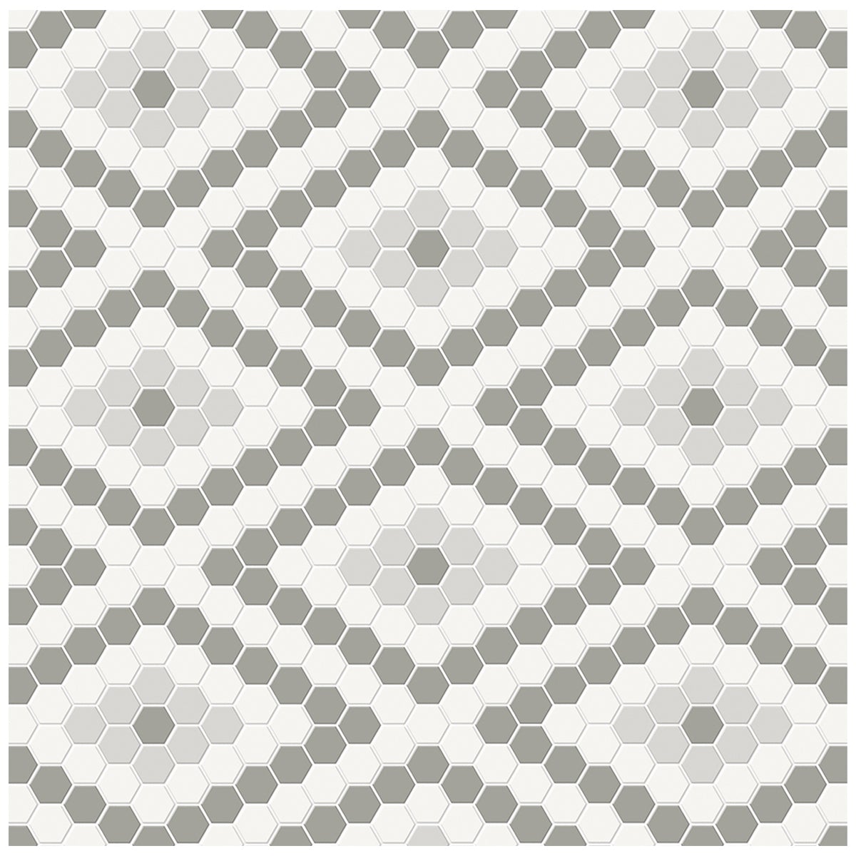 Diamond Soho Evening Blend Matte Glazed Porcelain Mosaic