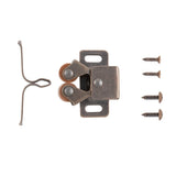 Door Catch 15/16 Inch Center to Center in Statuary Bronze - Hickory Hardware
