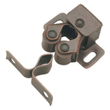 Door Catch 15/16 Inch Center to Center in Statuary Bronze - Hickory Hardware