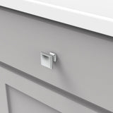 Door Knob 1-1/4 Inch Square - Bridges Collection