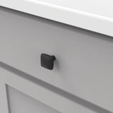 Door Knob 1-1/4 Inch Square - Mountain Lodge Collection