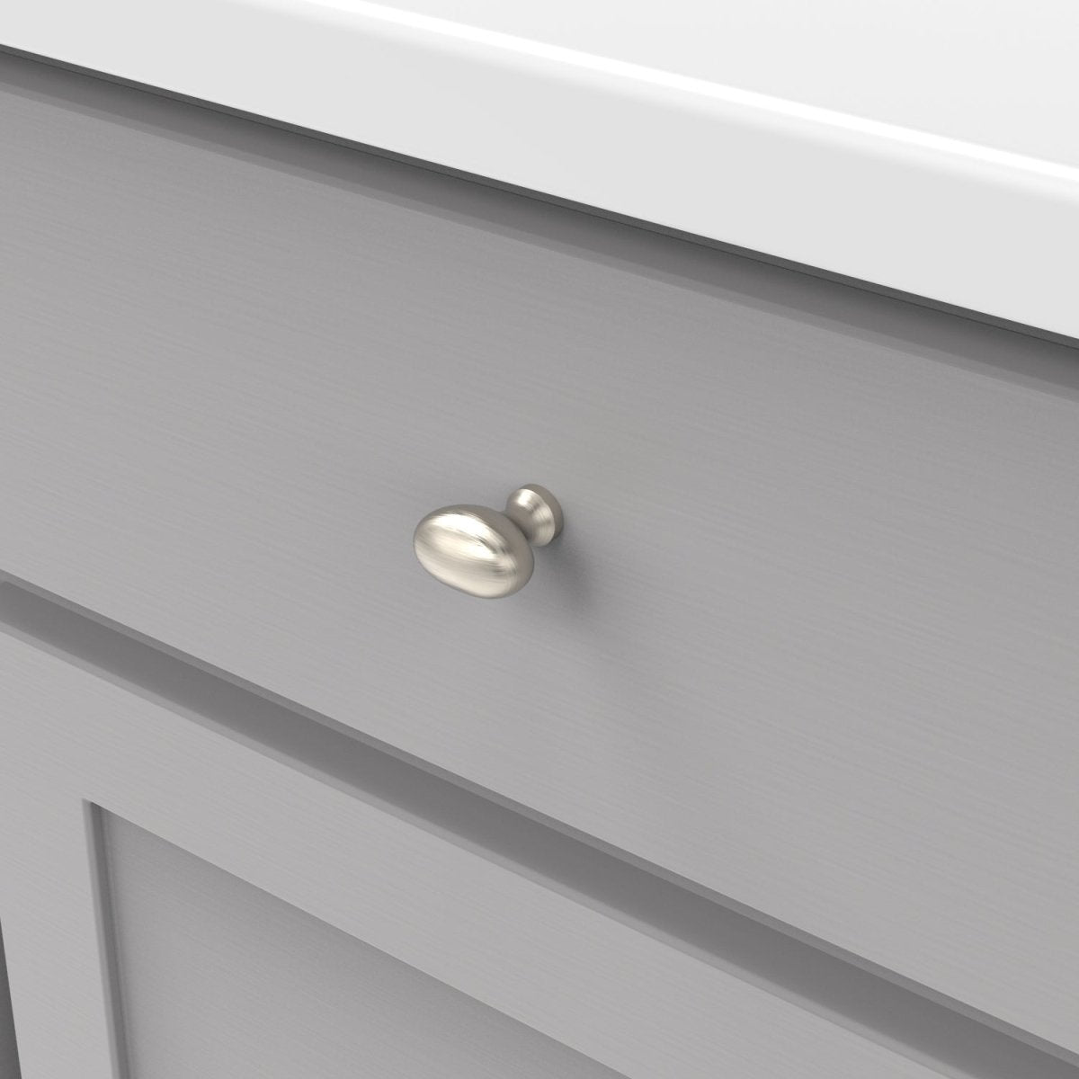 Door Knob 1-1/4 Inch X 13/16 Inch - Williamsburg Collection