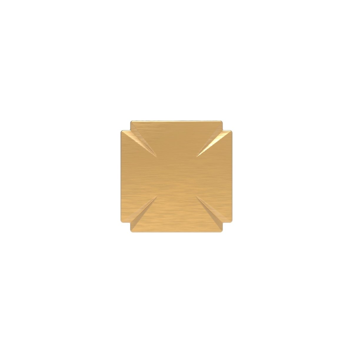 Door Knob 1-3/16 Inch Square - Bridges Collection