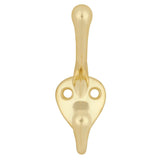 Double Coat Hooks 5/8 Inch Center to Center - Hickory Hardware