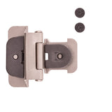 Double Demountable Hinge Collection Hinge Double Demountable 1/4 Inch Overlay (2 Hinges/Per Pack) - Hickory Hardware