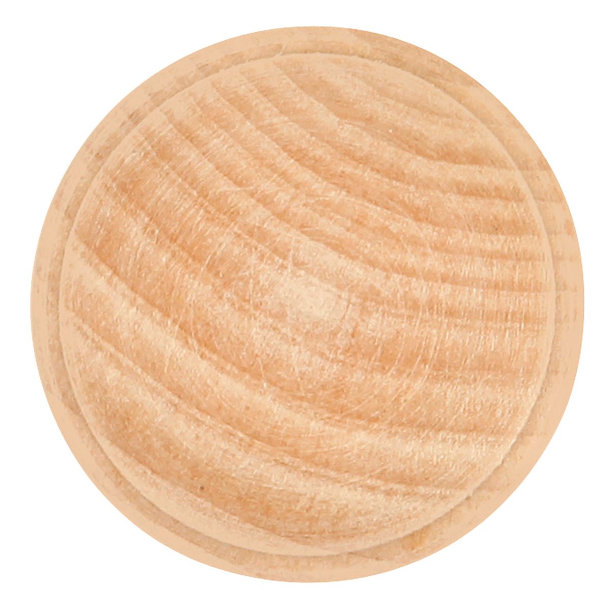 Drawer Knob 1-1/4 Inch Diameter (2 Pack) - Natural Woodcraft Collection