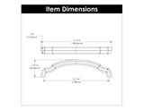 Drawer Pulls 5-1/16 Inch (128mm) Center to Center - Hickory Hardware