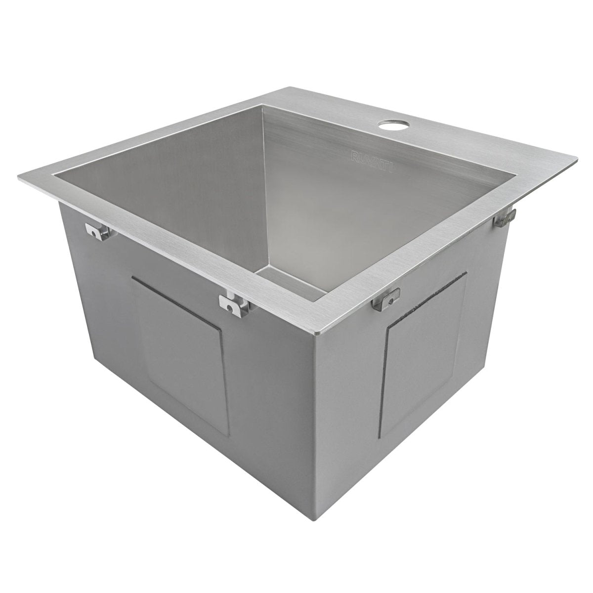 Drop-in Topmount Bar Prep Sink 16 Gauge Stainless Steel Single Bowl