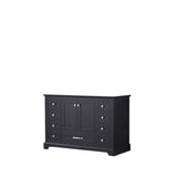 Dukes 48" Espresso Vanity Cabinet Only