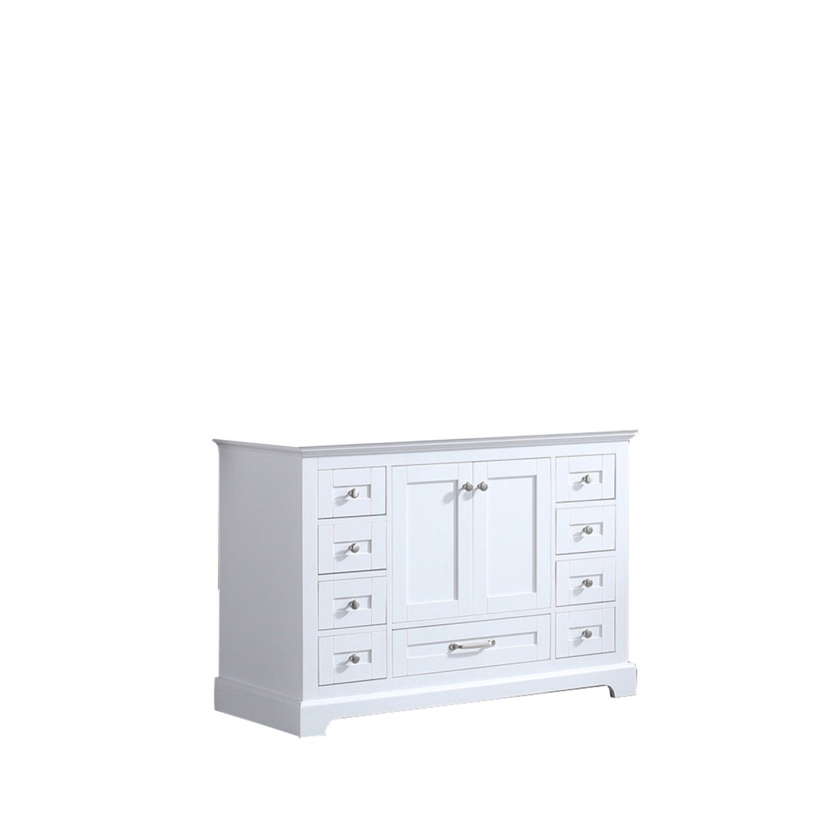 Dukes 48" White Vanity Cabinet Only