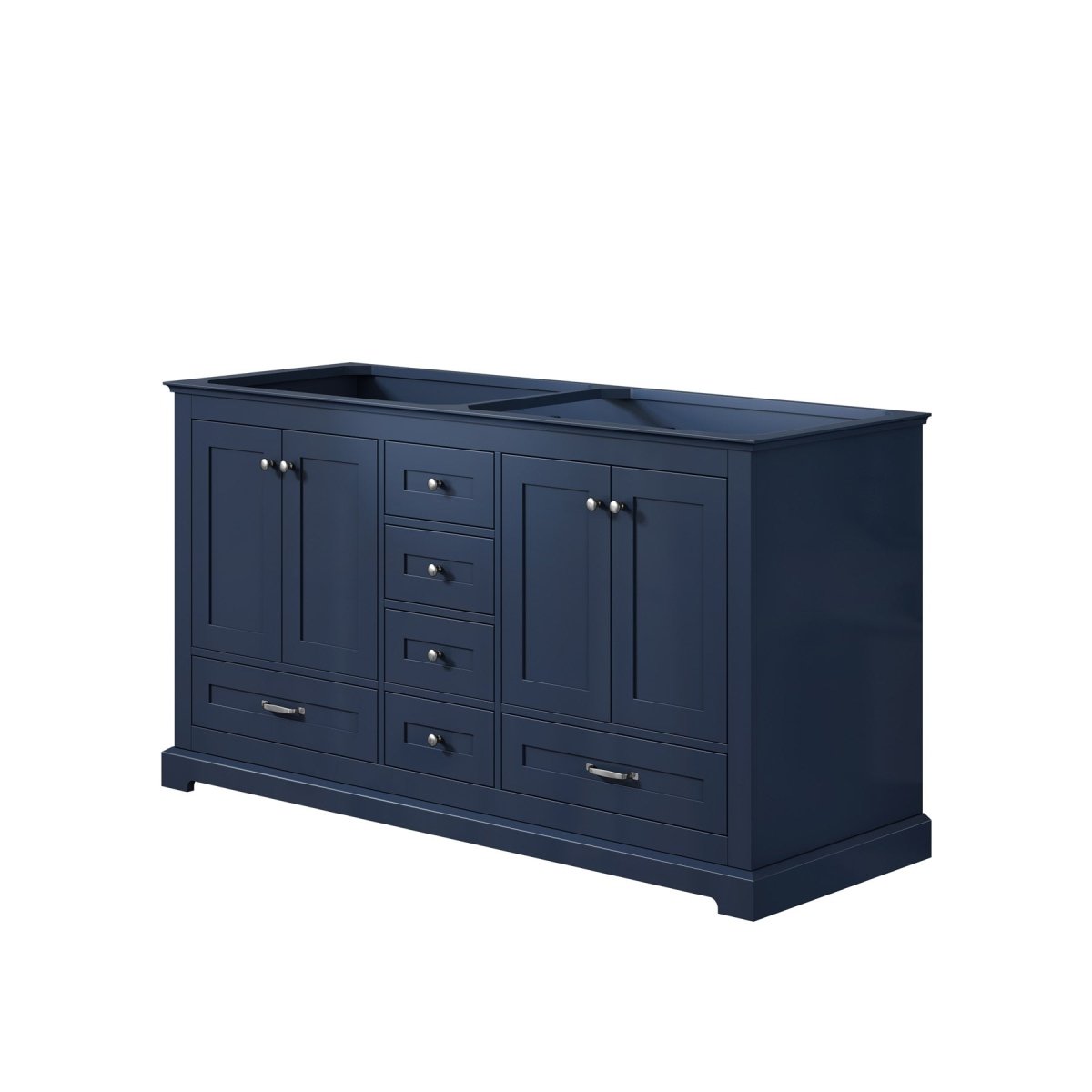 Dukes 60" Navy Blue Vanity Cabinet Only
