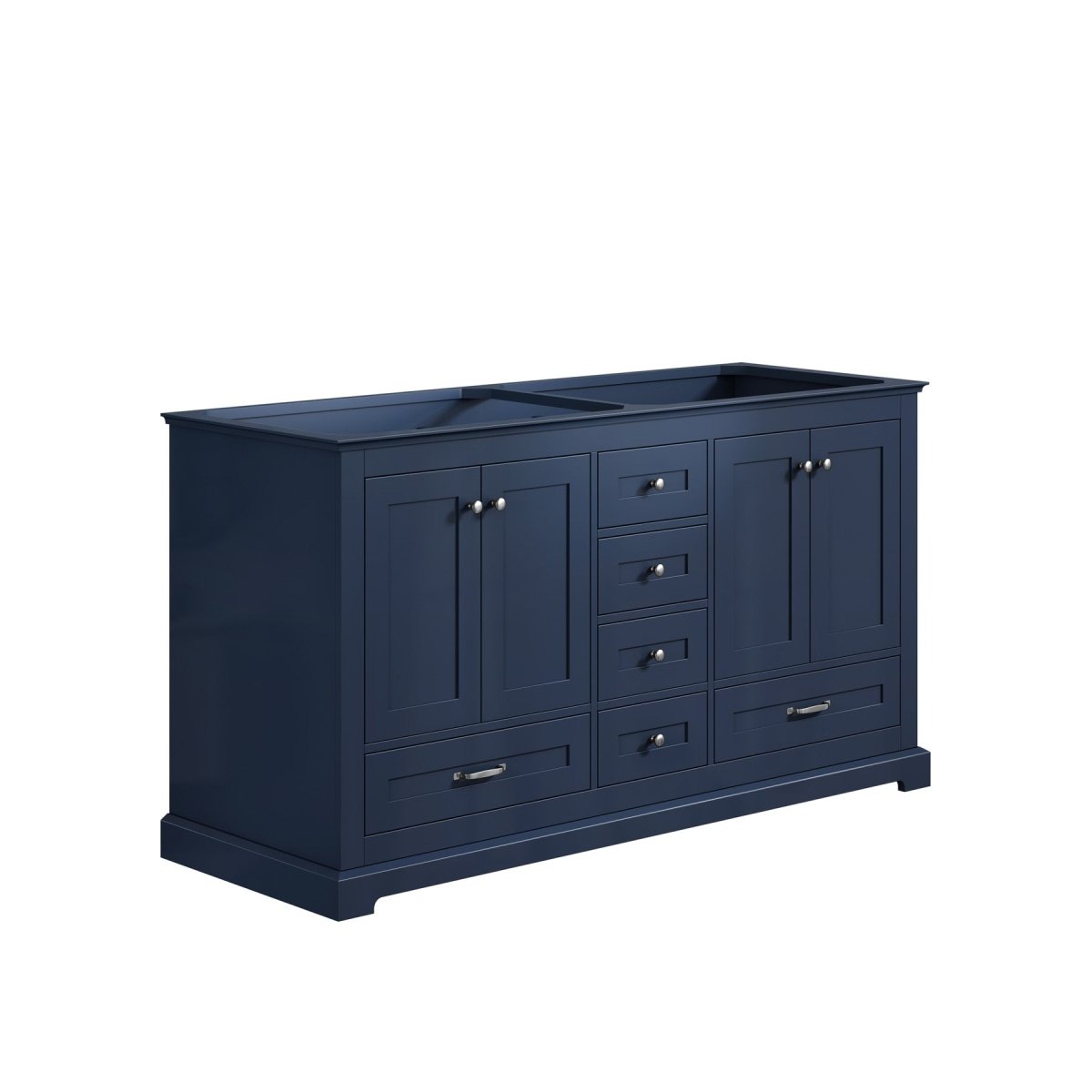 Dukes 60" Navy Blue Vanity Cabinet Only