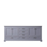 Dukes 80" Dark Grey Vanity Cabinet Only